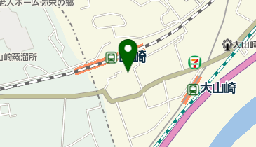 山崎駅前郵便局の地図画像