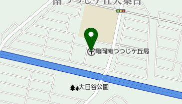 亀岡南つつじヶ丘郵便局の地図画像