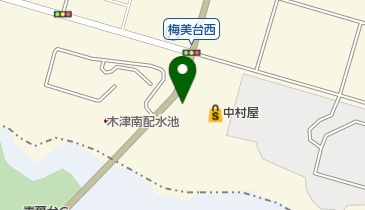 木津梅美台郵便局の地図画像