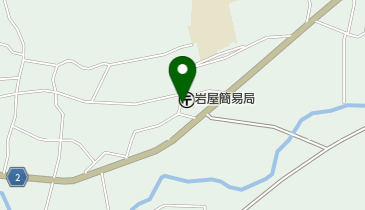 岩屋簡易郵便局の地図画像