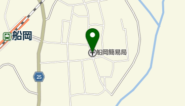 船岡簡易郵便局の地図画像