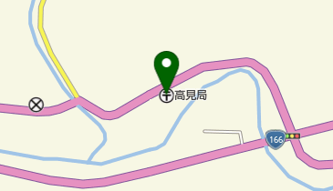 高見郵便局の地図画像