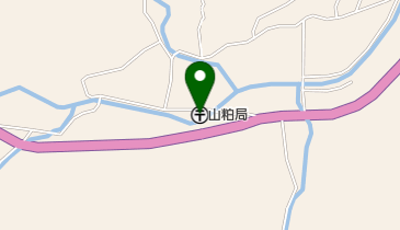山粕郵便局の地図画像