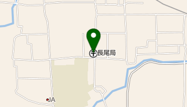 長尾郵便局の地図画像