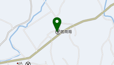 茗荷郵便局の地図画像