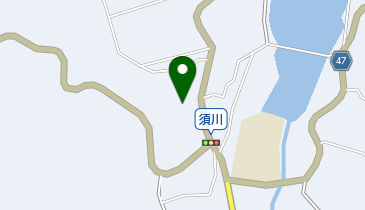 須川郵便局の地図画像