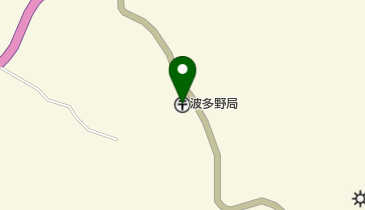 波多野郵便局の地図画像