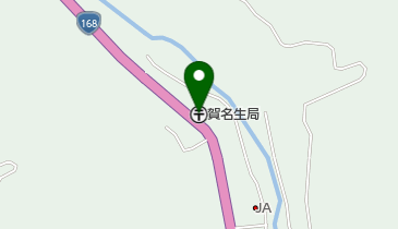 賀名生郵便局の地図画像