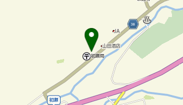 初瀬郵便局の地図画像