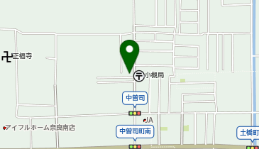 小槻郵便局の地図画像