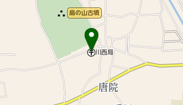 川西郵便局の地図画像
