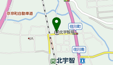 北宇智郵便局の地図画像