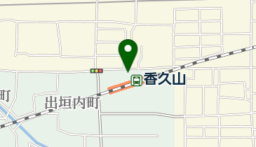 香久山郵便局の地図画像