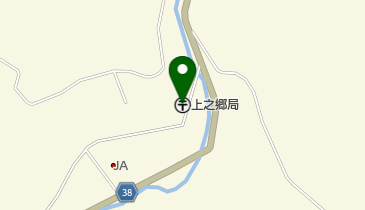 上之郷郵便局の地図画像
