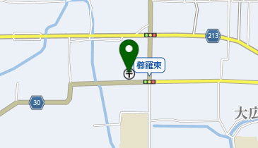 御所大正郵便局の地図画像