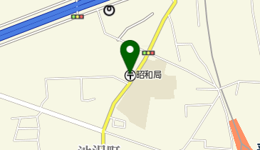 昭和郵便局の地図画像
