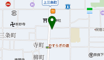 奈良小川町郵便局の地図画像