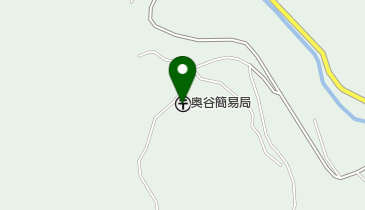 奥谷簡易郵便局の地図画像