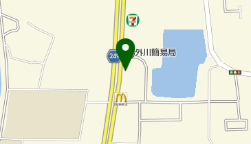外川簡易郵便局の地図画像