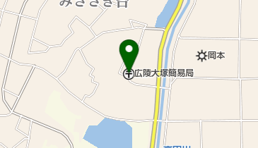 広陵大塚簡易郵便局の地図画像