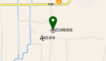 百済簡易郵便局の地図画像