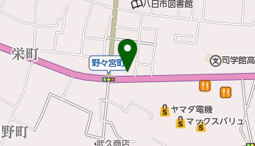 八日市郵便局の地図画像