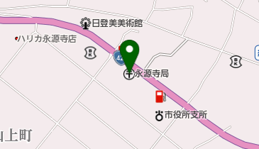 永源寺郵便局の地図画像