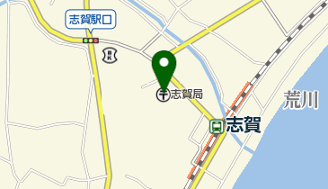 志賀郵便局の地図画像