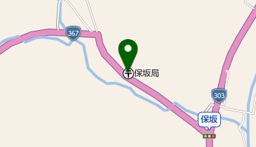 保坂郵便局の地図画像