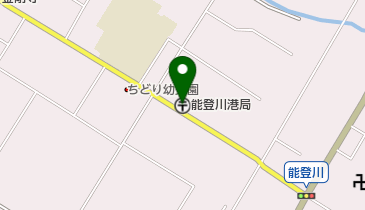 能登川港郵便局の地図画像