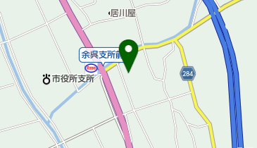 余呉郵便局の地図画像