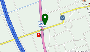高月郵便局の地図画像