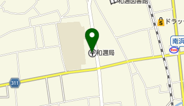 和邇郵便局の地図画像