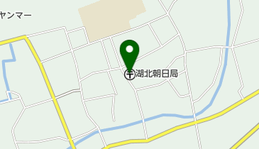 湖北朝日郵便局の地図画像