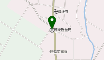 湖東勝堂郵便局の地図画像