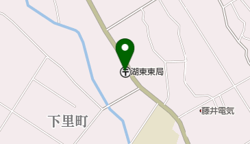 湖東東郵便局の地図画像