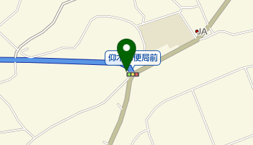 仰木郵便局の地図画像