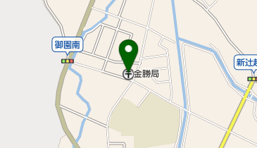 金勝郵便局の地図画像