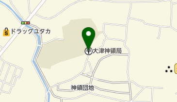 大津神領郵便局の地図画像