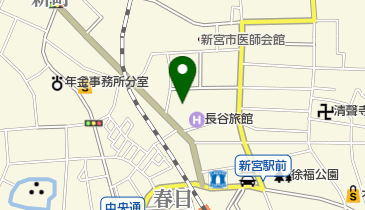 新宮郵便局の地図画像