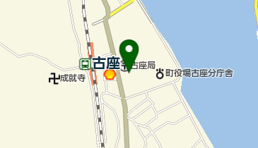 古座郵便局の地図画像