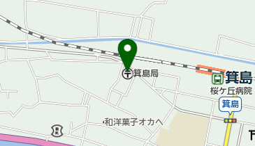 箕島郵便局の地図画像