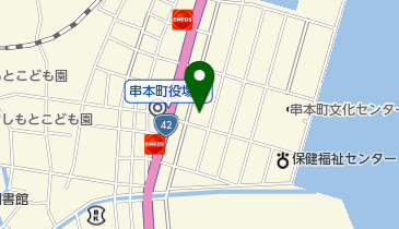 串本郵便局の地図画像