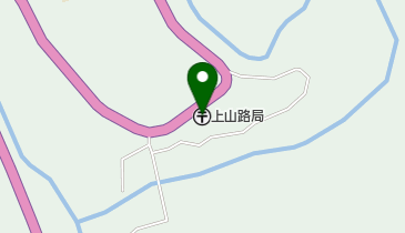 上山路郵便局の地図画像