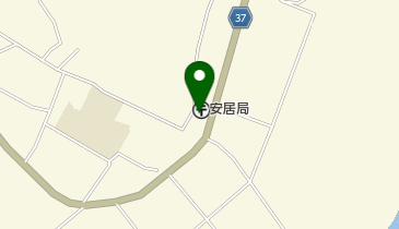 安居郵便局の地図画像