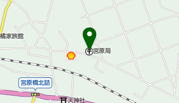 宮原郵便局の地図画像