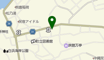 白浜郵便局の地図画像