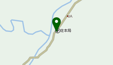 佐本郵便局の地図画像