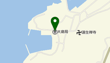 大島郵便局の地図画像