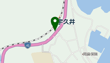 那智宇久井郵便局の地図画像